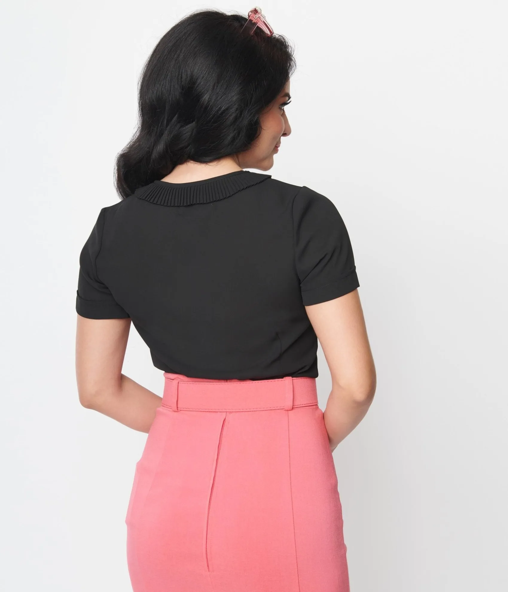 Unique Vintage Black Ingrid Top Best