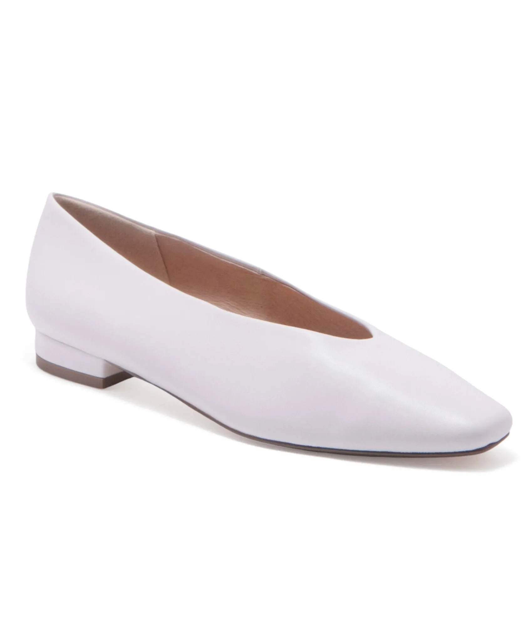 Unique Vintage Chelsea Crew White Leather Slick Flats Store