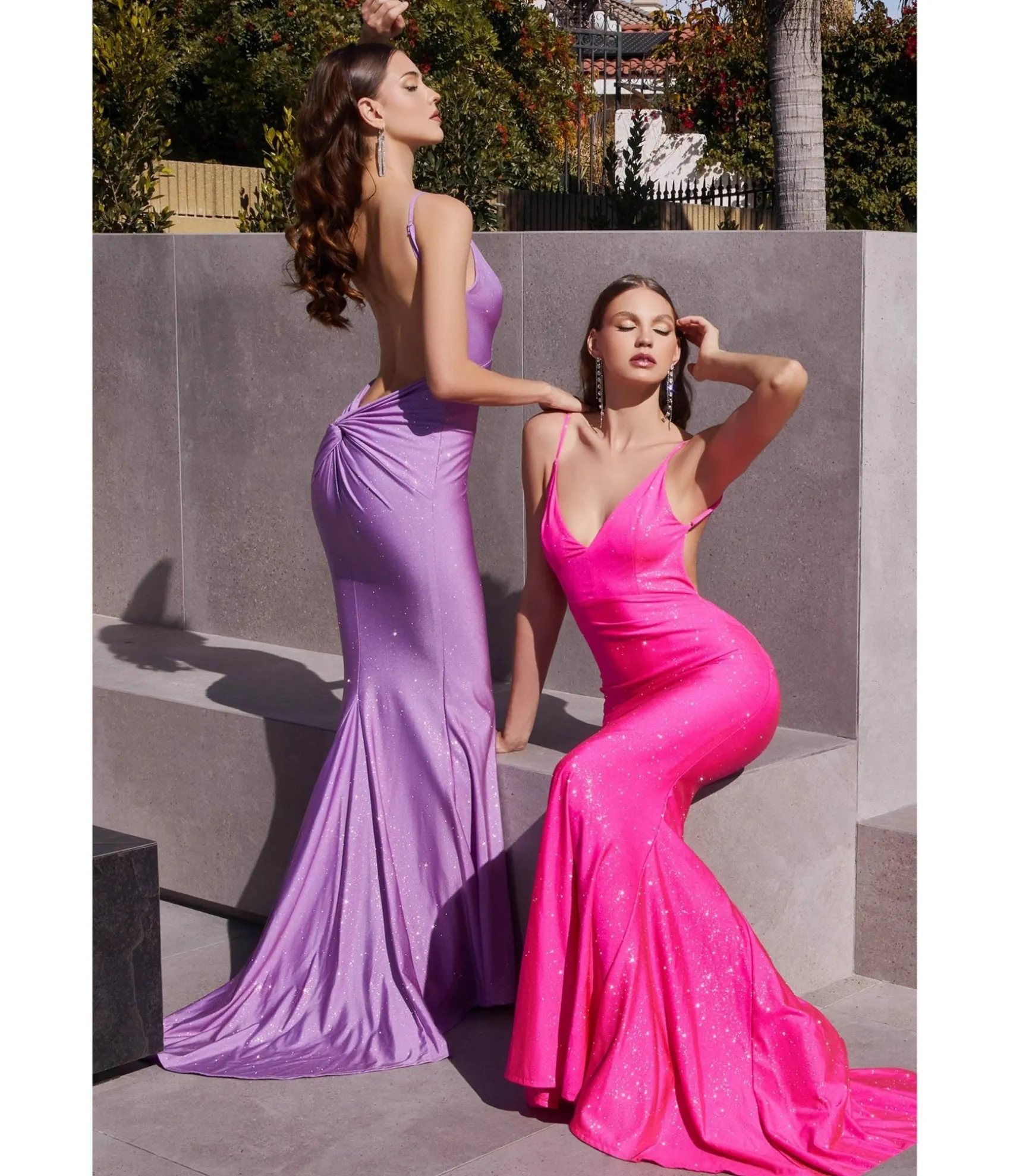 Unique Vintage Cinderella Divine Barbie Pink Glitter Satin Sultry Fitted Evening Dress Store