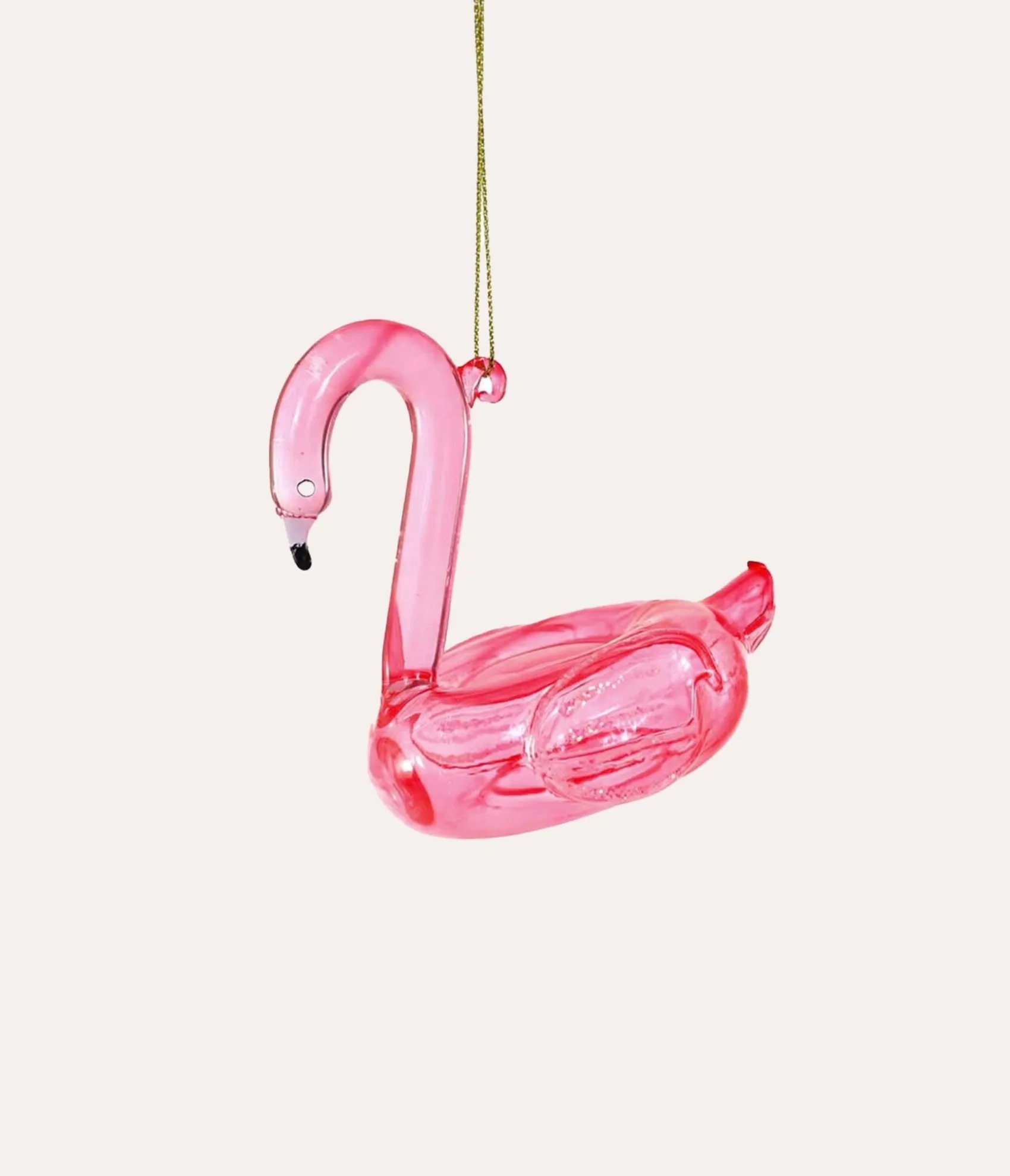 Unique Vintage Cody Foster Pink Flamingo Floaty Ornament Hot