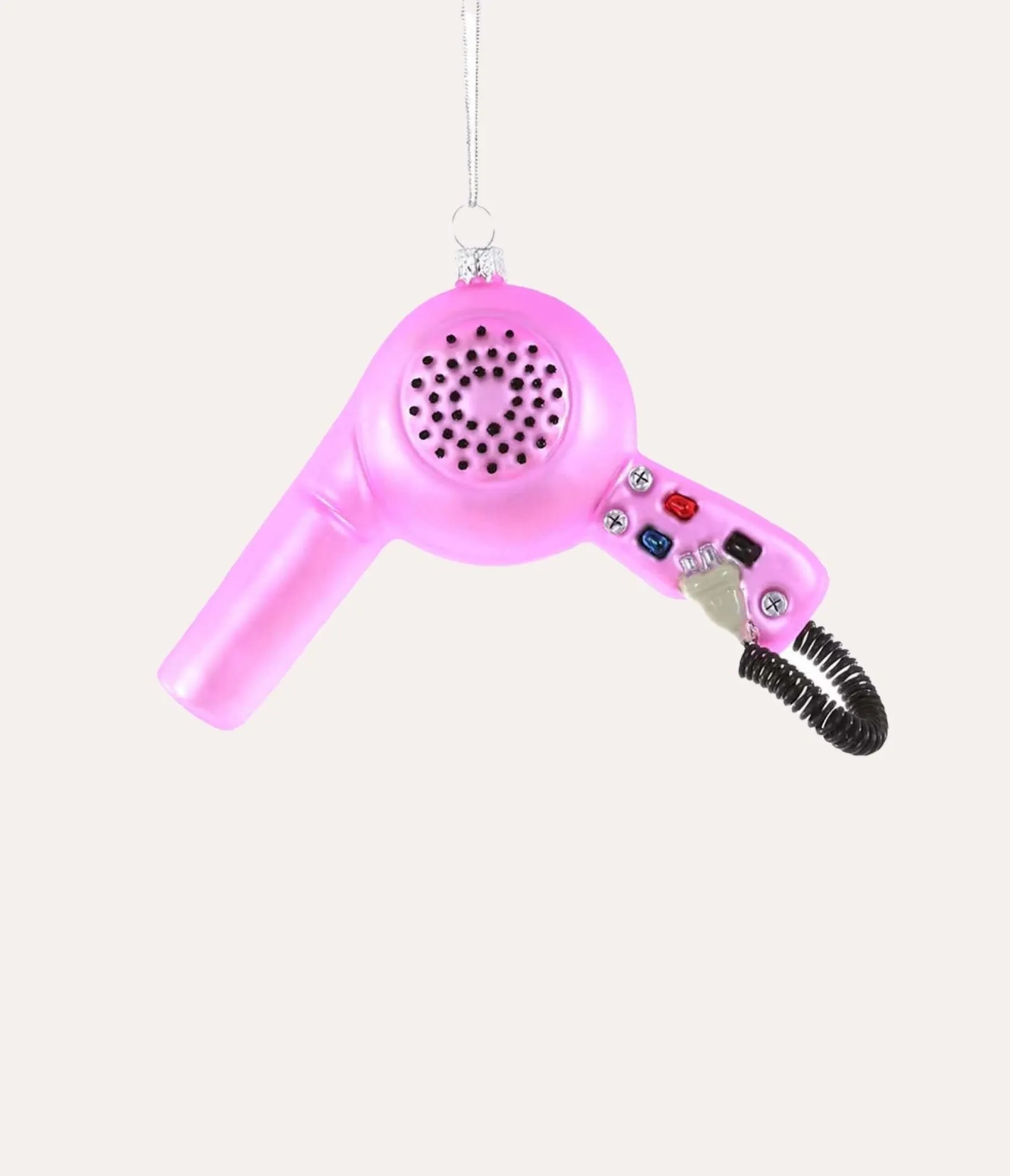 Unique Vintage Cody Foster Pink Hair Dryer Ornament Cheap