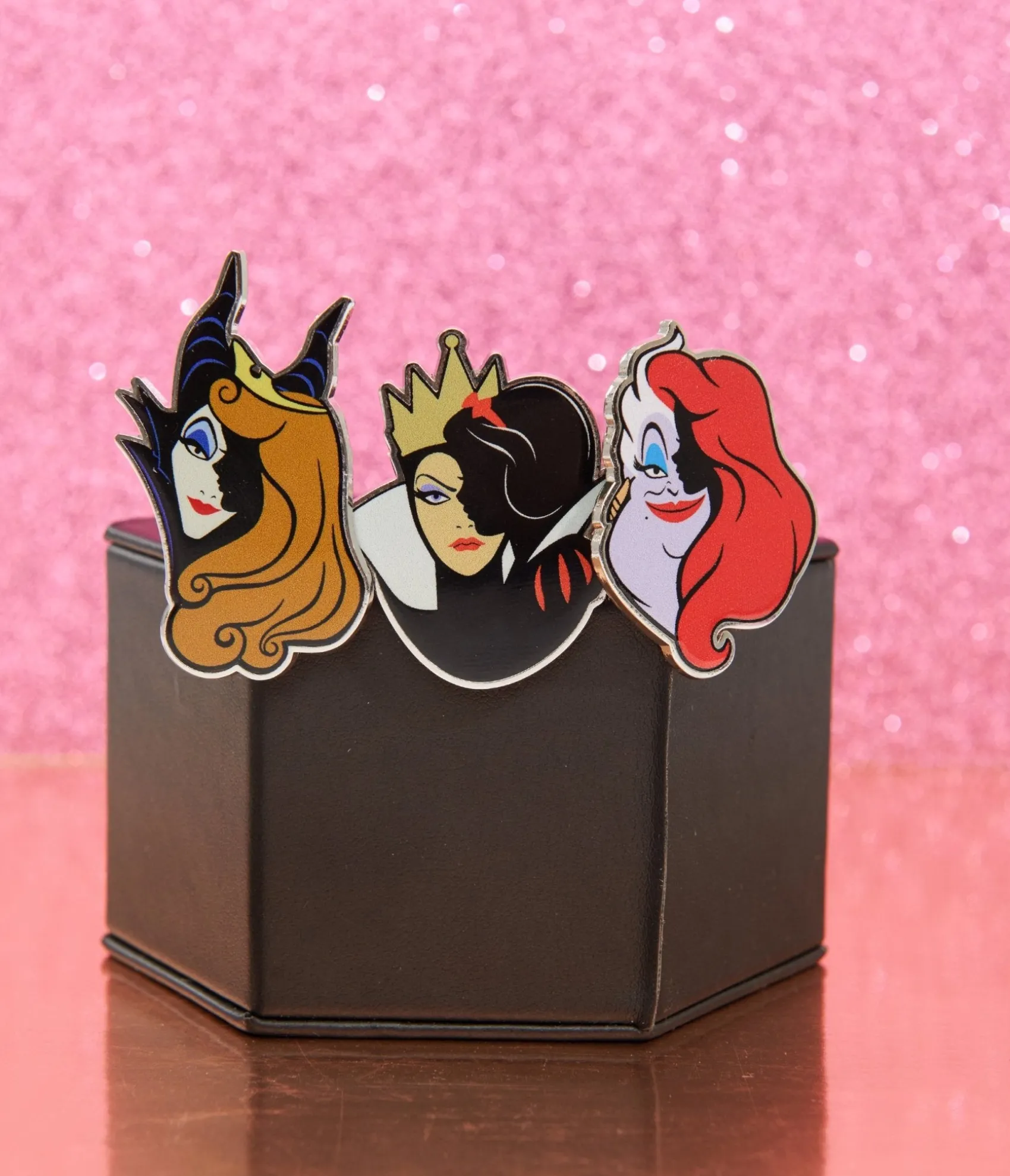 Unique Vintage Disney Princess collection by Princess & Villain Pin Set New