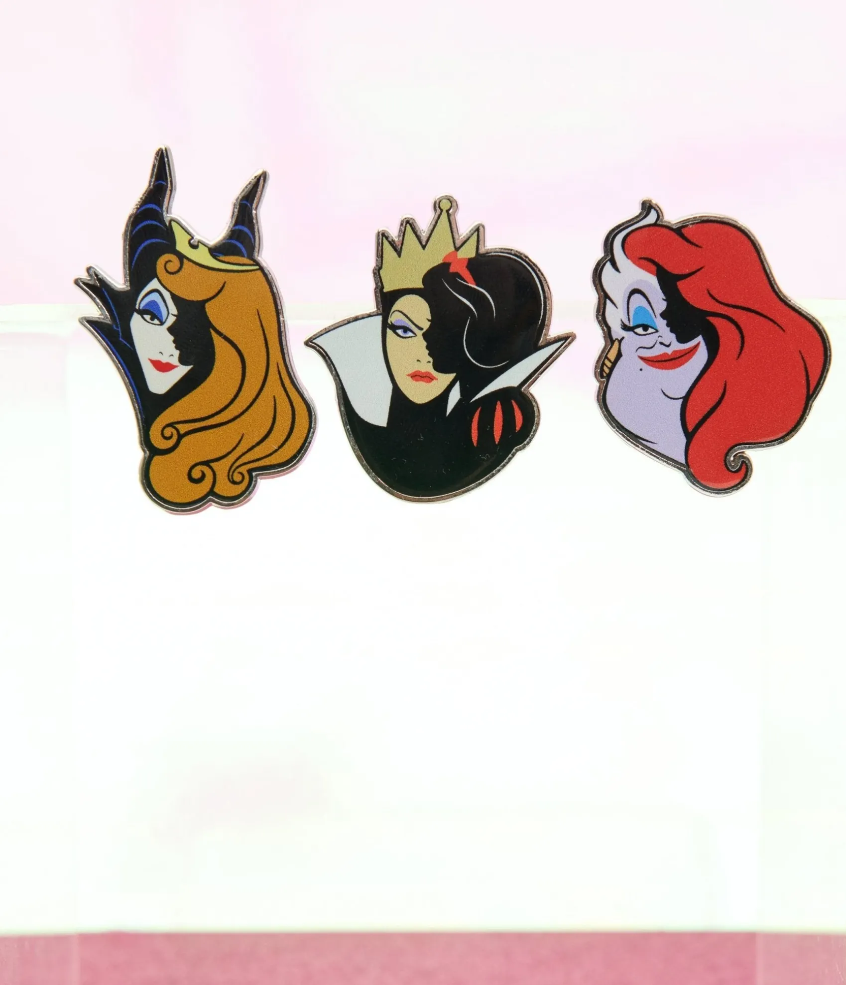 Unique Vintage Disney Princess collection by Princess & Villain Pin Set New