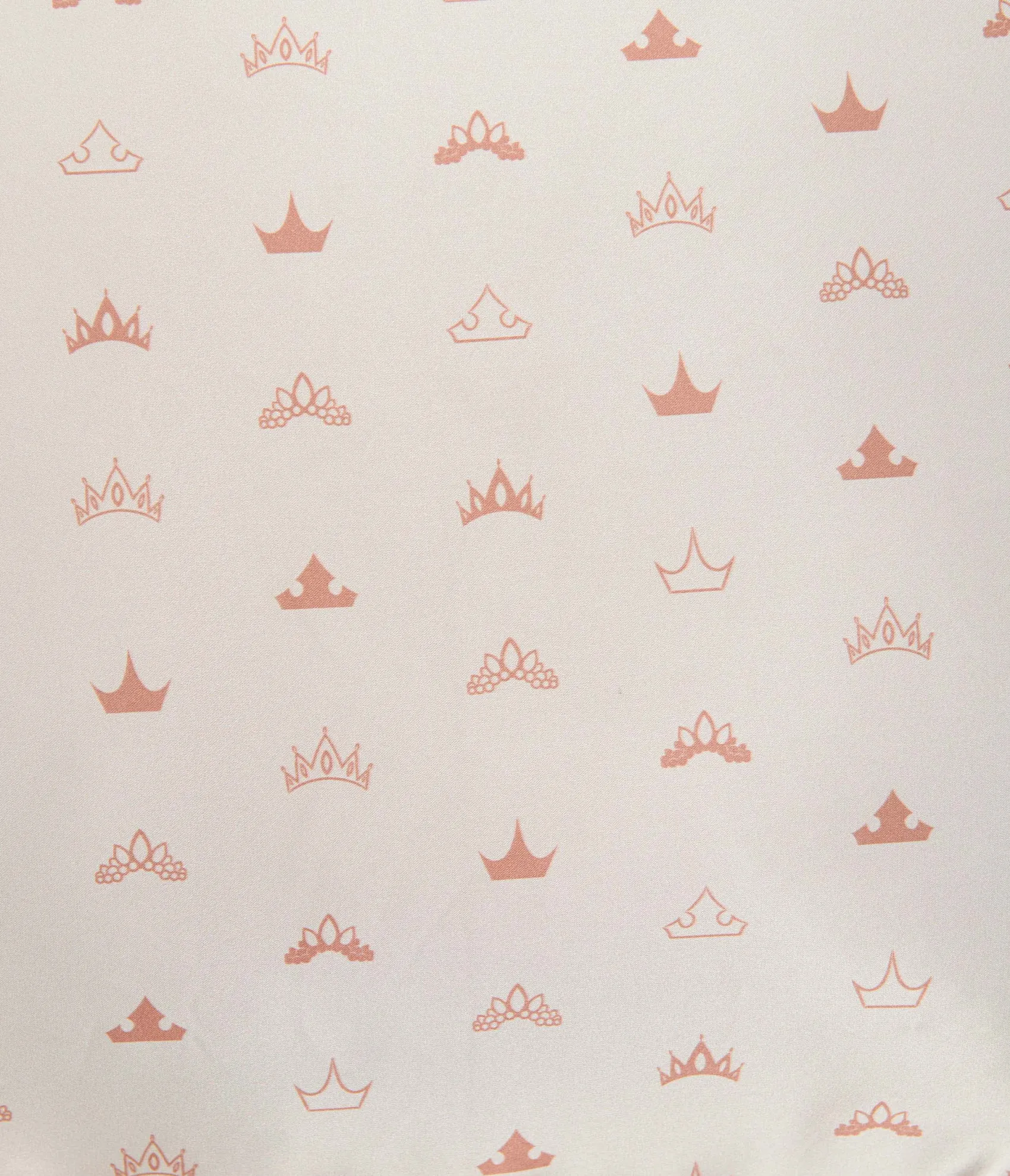 Unique Vintage Disney x Kitsch Pink & Princess Crowns Satin Pillowcase Sale