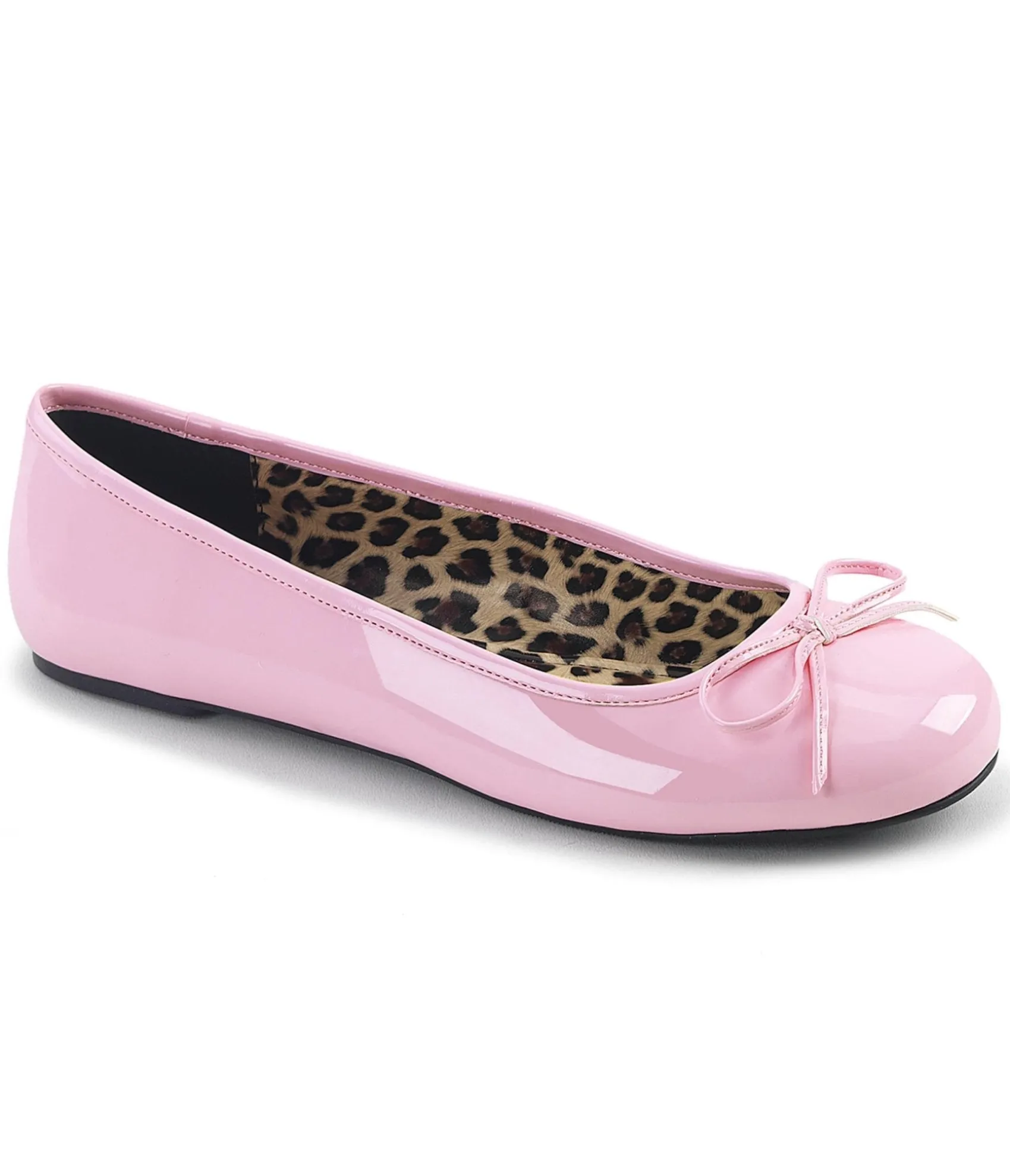 Unique Vintage Light Pink Patent Leatherette Flats Store