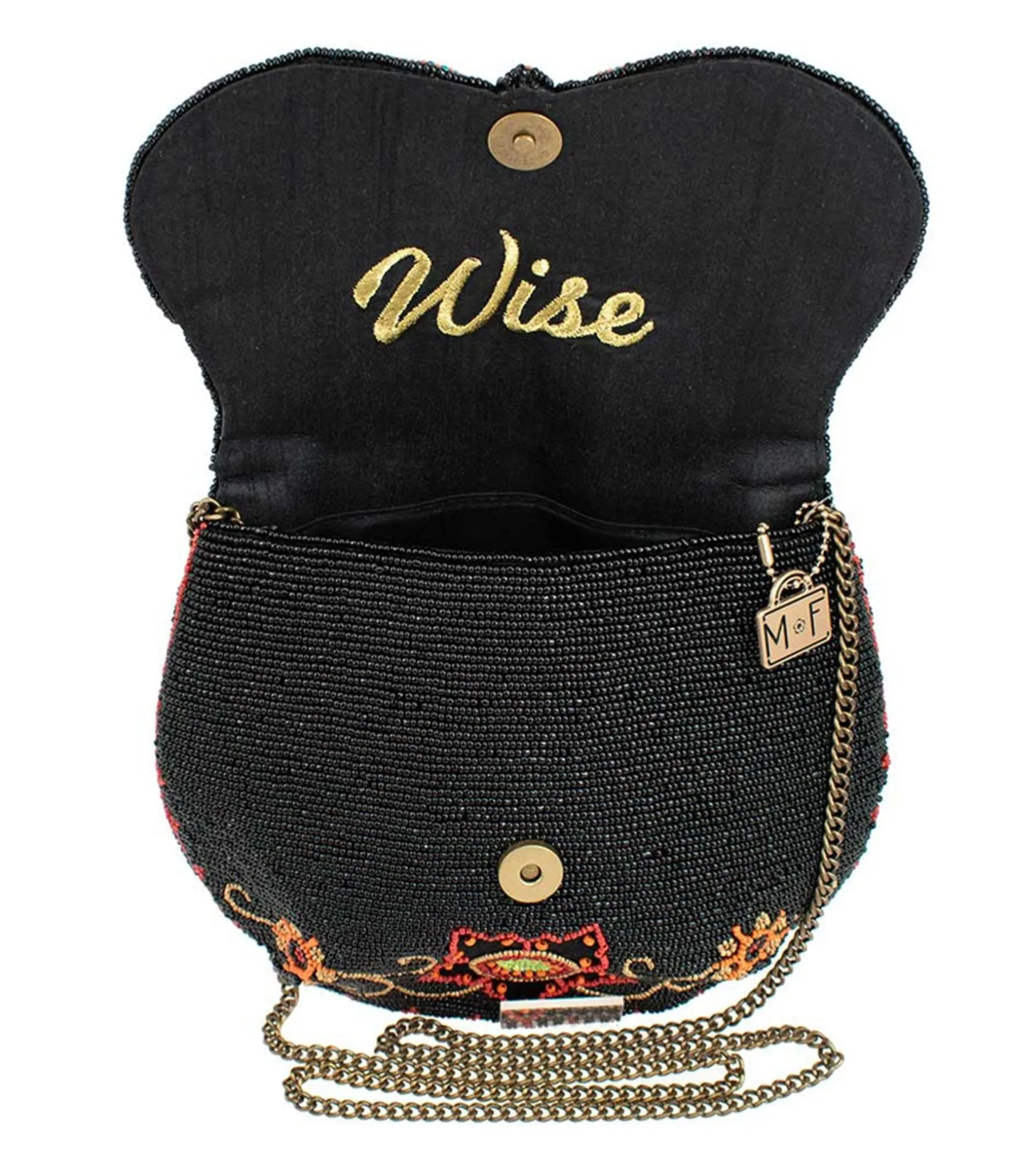 Unique Vintage Mary Frances Night Owl Crossbody Handbag Discount