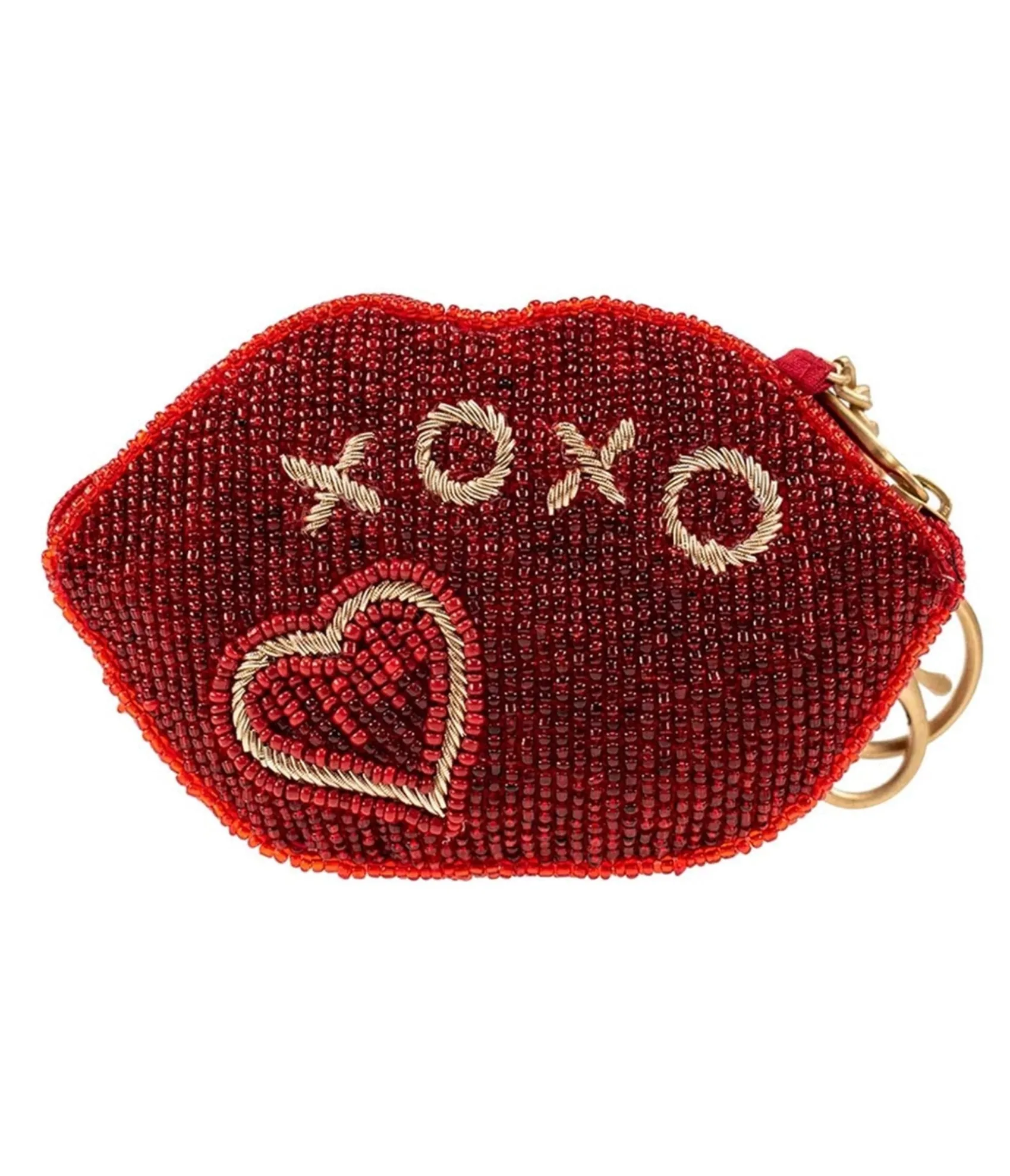 Unique Vintage Mary Frances XOXO Coin Purse Clearance