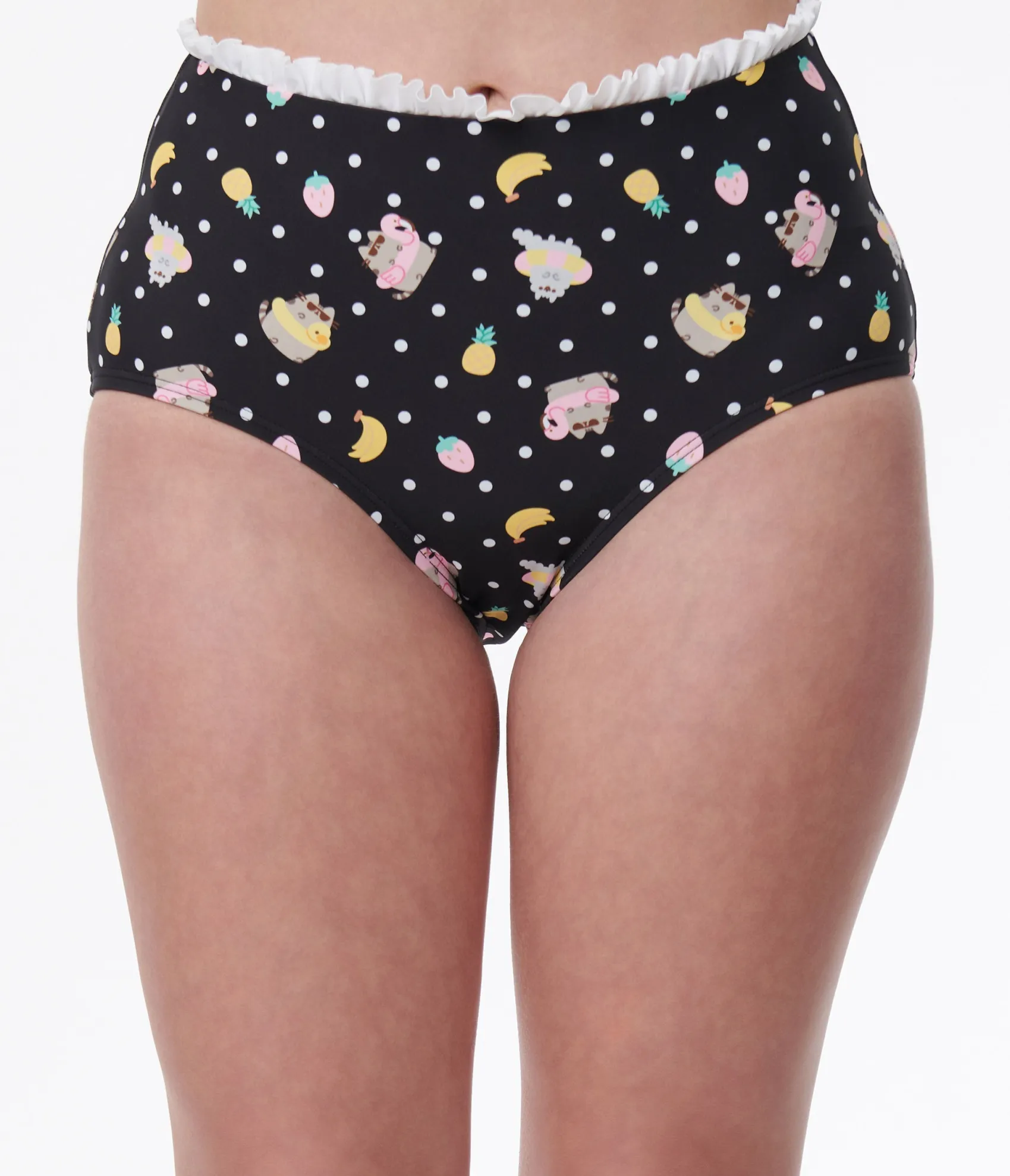 Unique Vintage Pusheen x Pool Time Cape May Swim Bottoms Best Sale