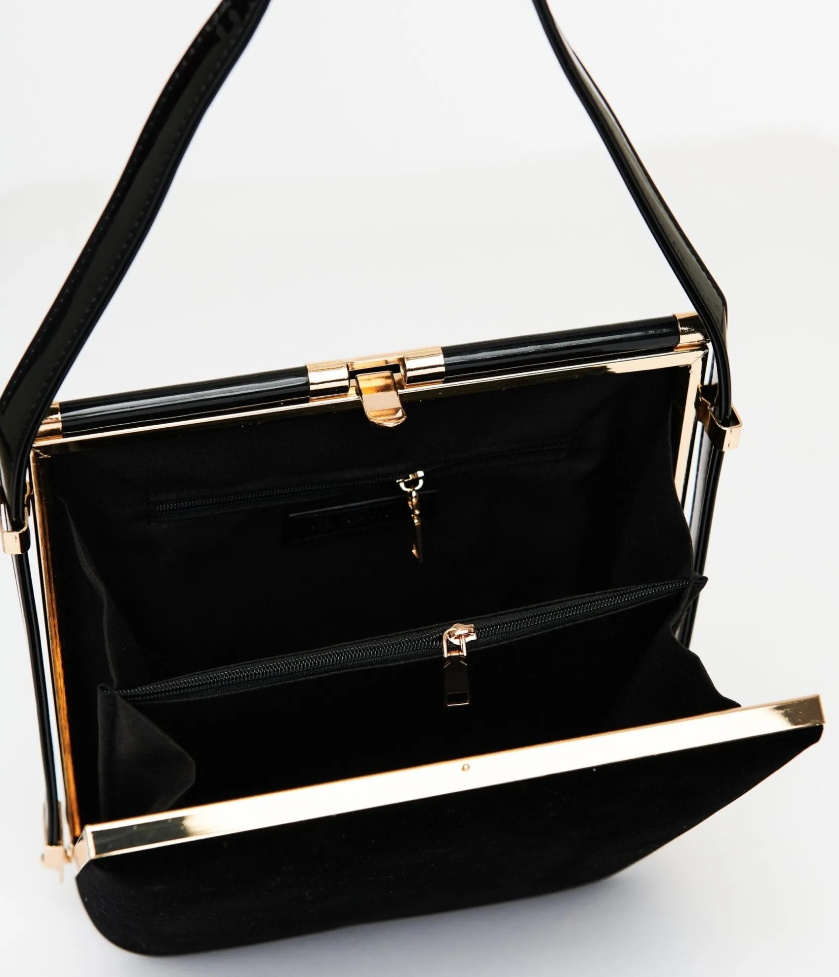 Unique Vintage Royal Monk 1950s Black Velvet Felicia Handbag Cheap