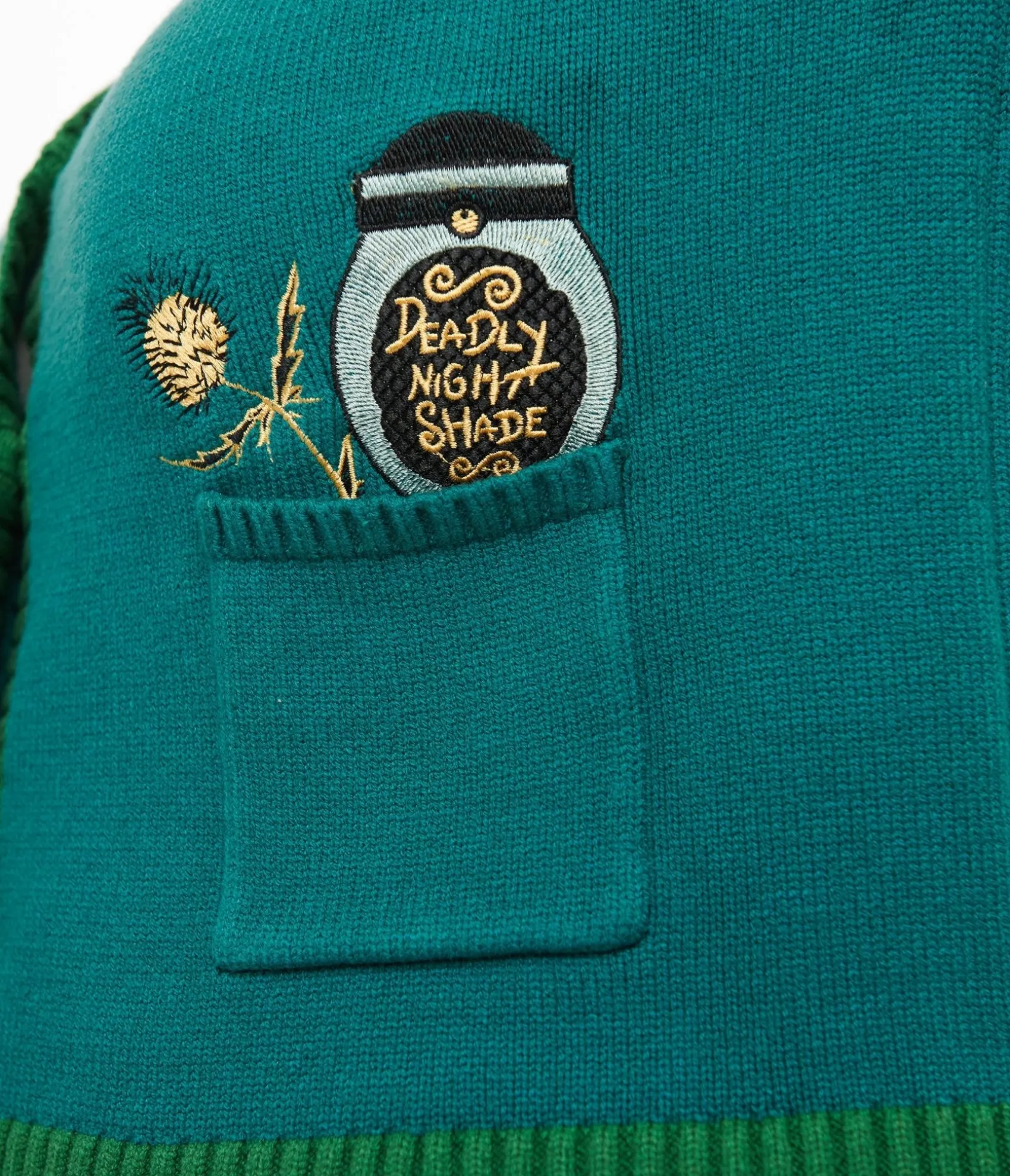 Unique Vintage Tim Burton's The Nightmare Before Christmas by Plus Size Teal Deadly Night Shade Cardigan Clearance