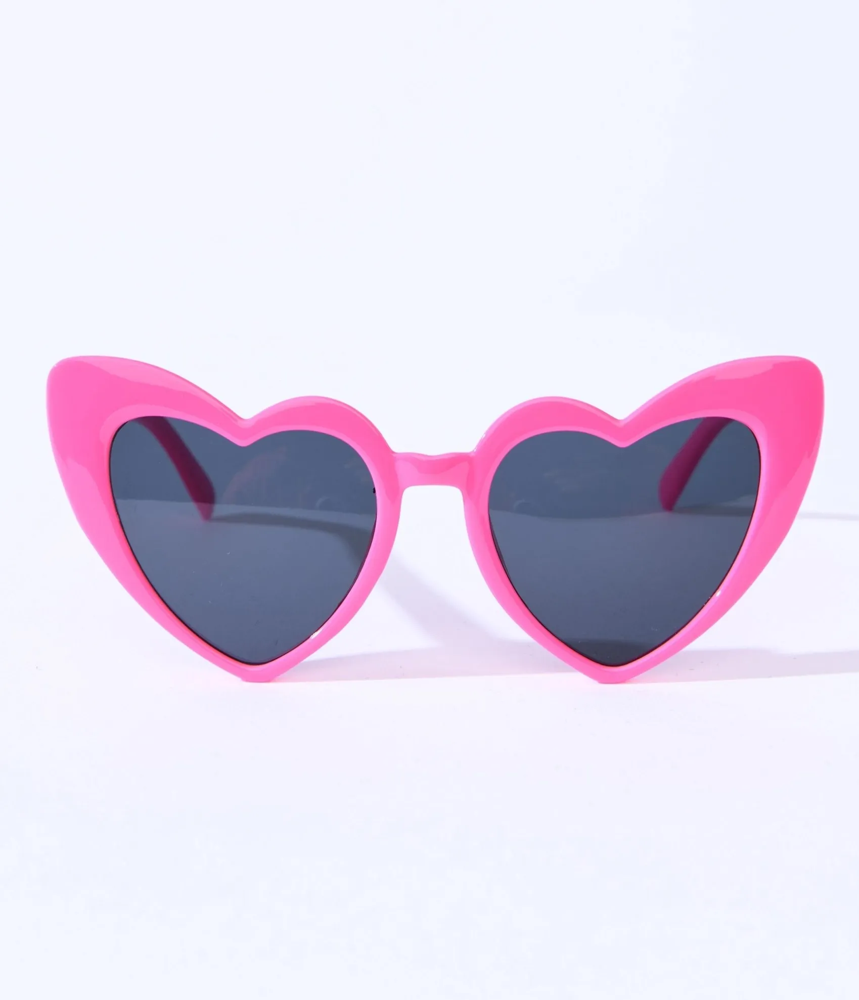 Unique Vintage Hot Pink Heart Sunglasses Best Sale