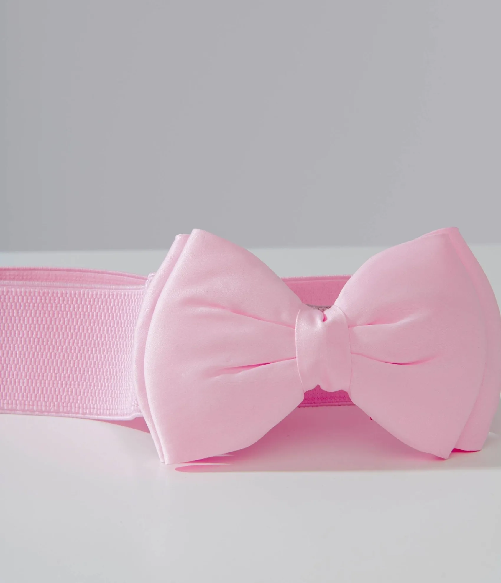 Unique Vintage Pink Bow Cinch Belt Clearance