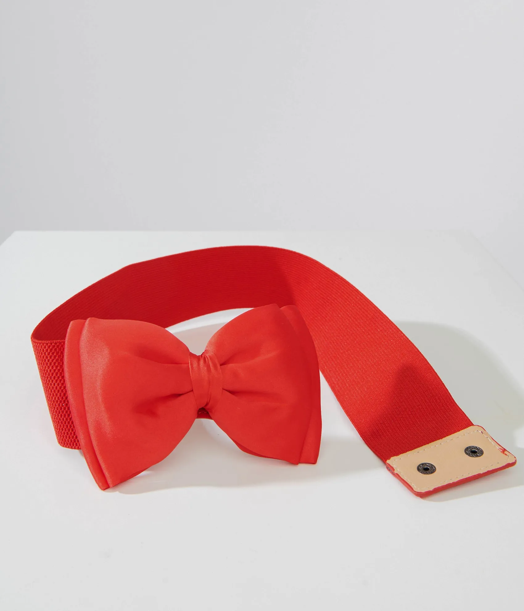 Unique Vintage Red Bow Cinch Belt Best