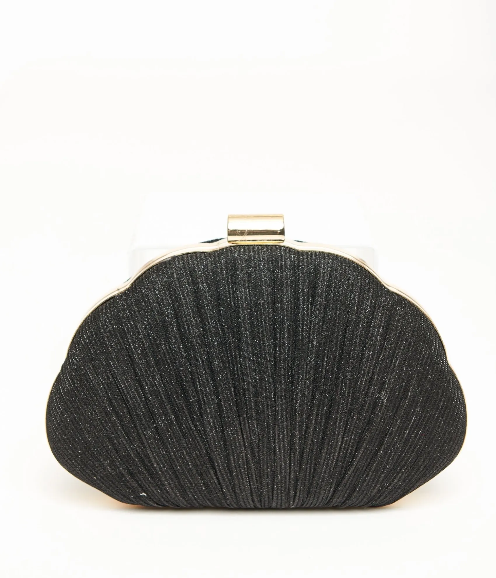 Unique Vintage 1950s Black Sparkle Scallop Handbag Online