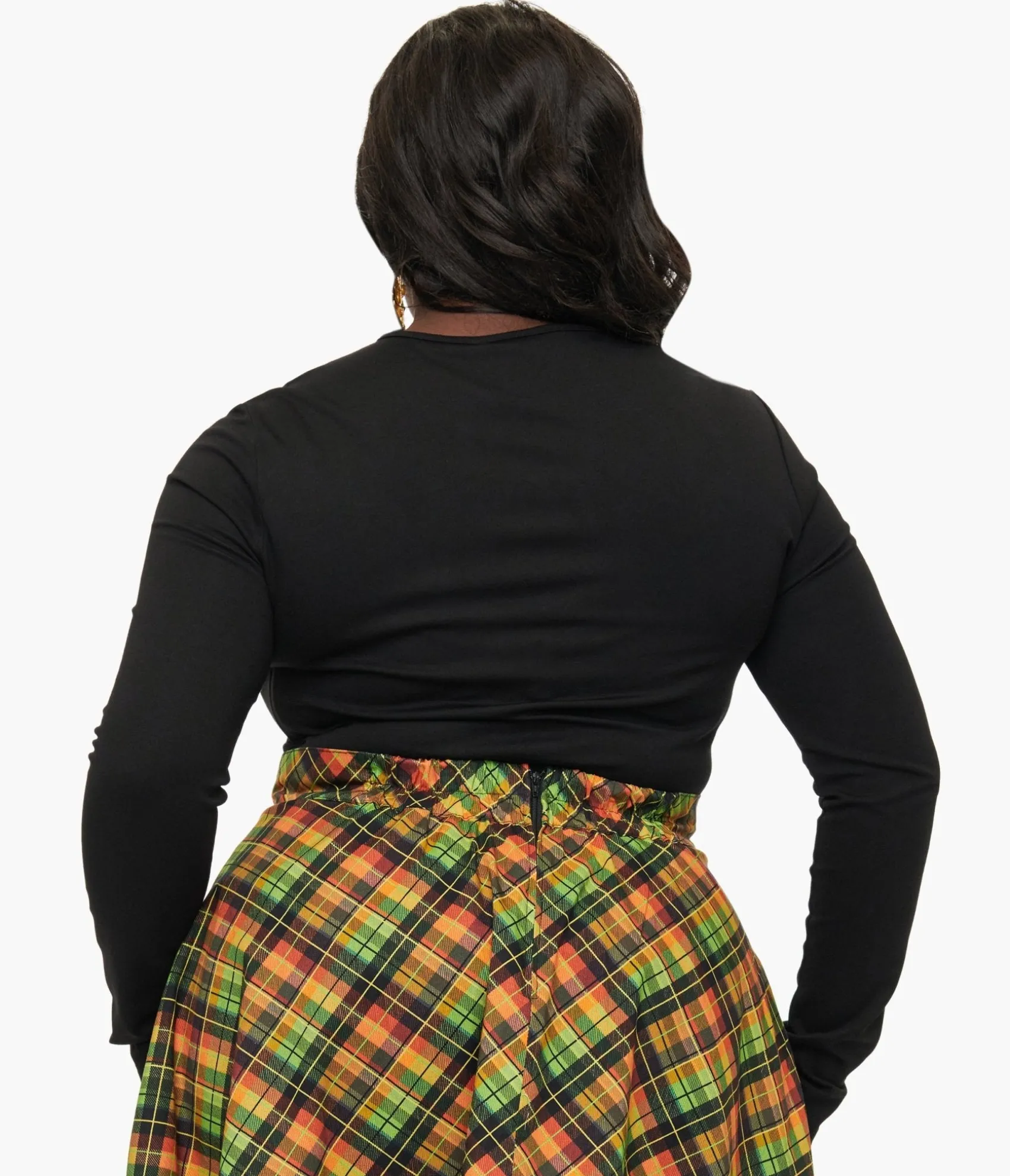 Unique Vintage Voodoo Vixen Plus Size 1950s Black Criss Cross Keyhole Top Online